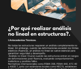 ANÁLISIS NO LINEAL EN ESTRUCTURAS Y EDIFICACIONES